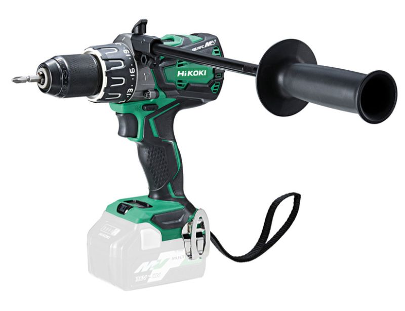 Hikoki - Trapano Avvitatore Percussione Multi Volt (36 V) 138 Nm Brushless con 2 batt. BSL36A18 + carica batterie  + Valigia Stackable