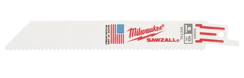 Milwaukee - Lama Sd Universali  Lungh. Mm/Passo 300/3,2-2,1 5Pz