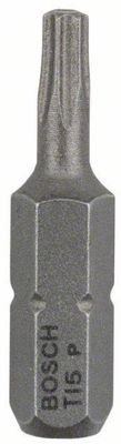 Bosch - Punta Bit Extra Hard  Testa Torx T15 L. 25 Mm. 3Pz
