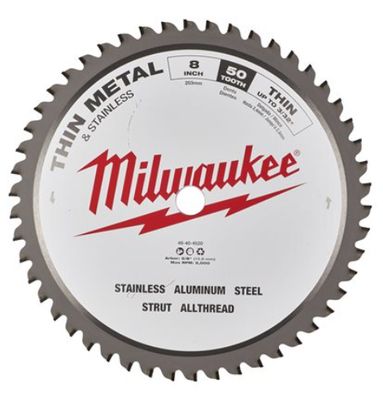 Milwaukee - Lama Circ Diam./Foro Mm.  203/15,87 Z50