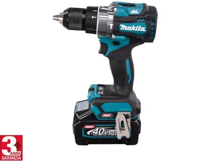 Makita - Trapano Avvitatore  Con Percussione-125Nm-40V-2X4A-Bl Motor