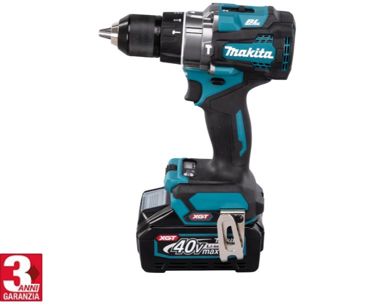 Makita - Trapano Avvitatore  Con Percussione-125Nm-40V-2X4A-Bl Motor