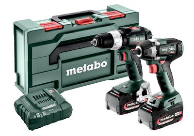 Metabo - COMBO SET 2.9.3 18V (685203000) MACCHINE A BATTERIA NEL KIT Bs 18 Lt Bl
