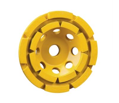 Dewalt - Tazza Diamantata 125Mm con Corona Doppia