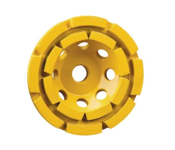 Dewalt - Tazza Diamantata 125Mm con Corona Doppia