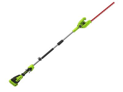 Greenworks - Tagliasiepi ad asta 40V  lame 51cm G40PHA