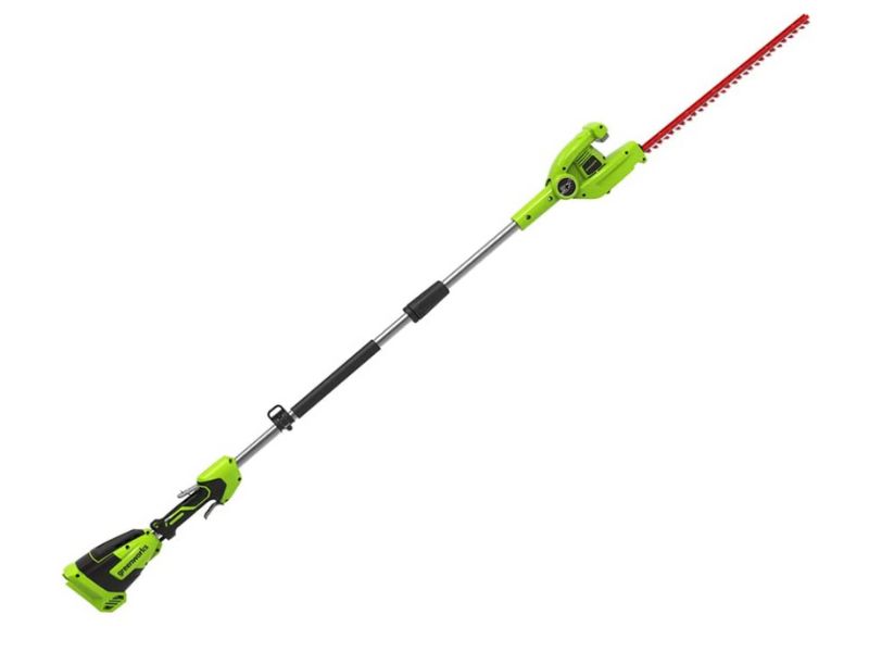 Greenworks - Tagliasiepi ad asta 40V  lame 51cm G40PHA
