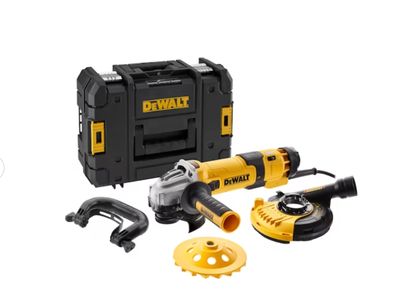 Dewalt - Kit smerigliatrice angolare 125Mm per rivestimento superficiale