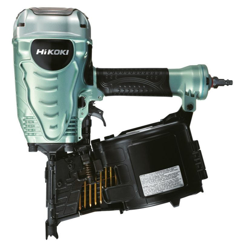 Hikoki - Chiodatrice Pneumatica a Bobina - 45~90 mm, Sparo Singolo / Sequenziale