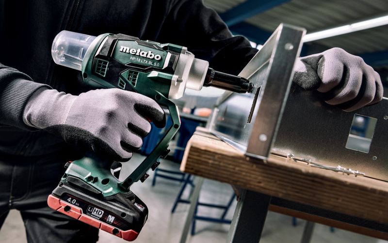 Metabo - Pistola Rivettatrice Np 18 Ltx Bl 5.0