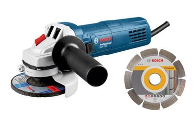 Bosch - Smerigliatrice angolare Gws 750 + Disco Diamantato Bosch - Smerigliatrice angolare Gws 750 + Disco Diamantato