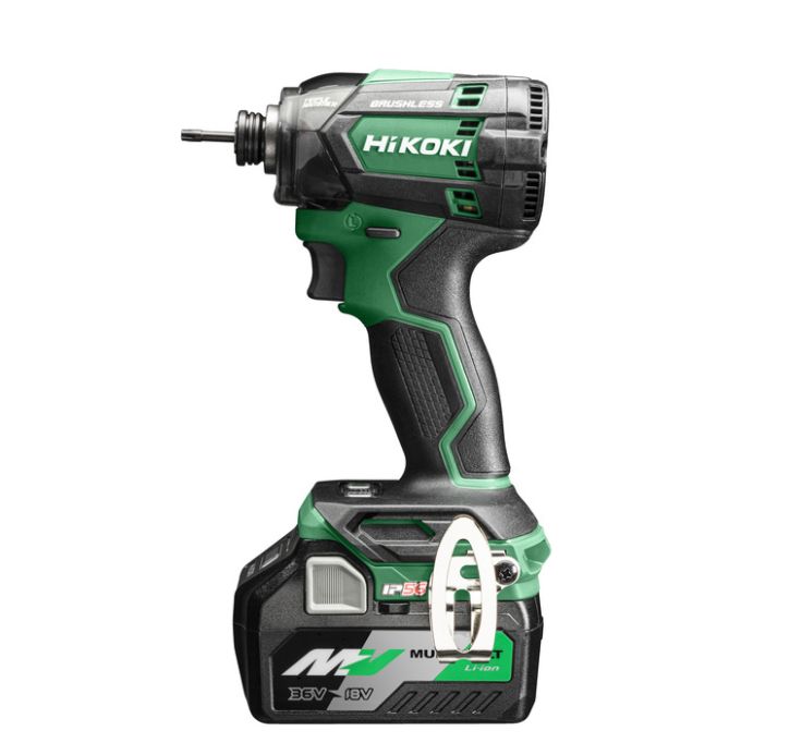 Hikoki - Avvitatore a Impulsi 18V, 210Nm, Brushless,  attacco quadro 1/4", Triple Hammer, IP56, solo corpo, Valigetta Stackable. *CORDLESS*