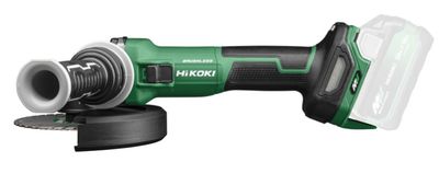 Hikoki -  Smerigliatrice Angolare 36V, Ø150mm, interruttore laterale, Freno motore, Avviamento progressivo, Velocità variabile, Brushless, solo corpo,