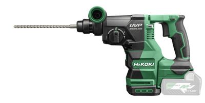 Hikoki -   Tassellatore SDS-plus, 36V, RFC, UVP, LIVELLA LED, Auto Stop, 3 modalità, 3,2 J EPTA, Brushless, solo corpo, Valigetta Stackable. CORDLESS