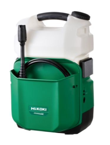 Hikoki -  Idropulitrice 18V, Pressione 5-20bar, Consumo H2O 0.5-1-2l/min, Tanica 8l, solo corpo. *CORDLESS*