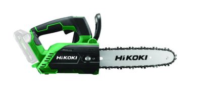 Hikoki - Elettrosega 18V, barra 250mm, Vel. Catena 12.1m/sec, Brushless, solo corpo. *CORDLESS* Hikoki - Elettrosega 18V, barra 250mm, Vel. Catena 12.1m/sec, Brushless, solo corpo. *CORDLESS*