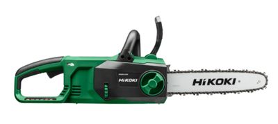 Hikoki - Elettrosega 36V, barra 300mm, Vel. Catena 14.9m/sec., solo corpo. *CORDLESS* Hikoki - Elettrosega 36V, barra 300mm, Vel. Catena 14.9m/sec., solo corpo. *CORDLESS*