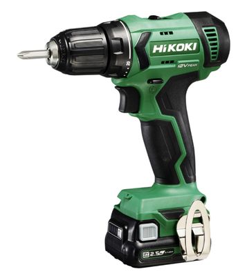 Hikoki -  Trapano avvitatore 12V, 38Nm, 2 x 2.5Ah. *CORDLESS*