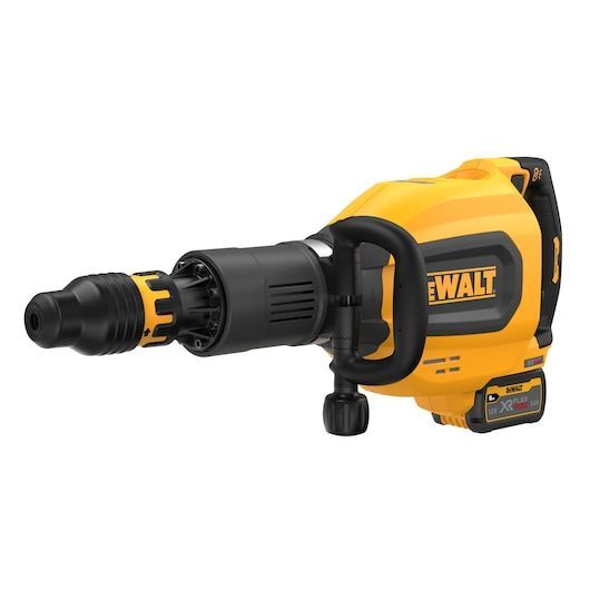 Martello Demolitore SDS-Max 54V XR FLEXVOLT, Motore Brushless, energia del colpo 27.0J - 3 batterie XR FLEXVOLT 9Ah