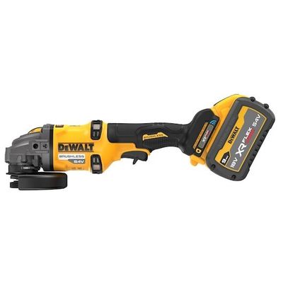 Smerigliatrice 125mm 54V XR FLEXVOLT interruttore uomo morto - 2 x XF FV 9.Ah Smerigliatrice 125mm 54V XR FLEXVOLT interruttore uomo morto - 2 x XF FV 9.Ah