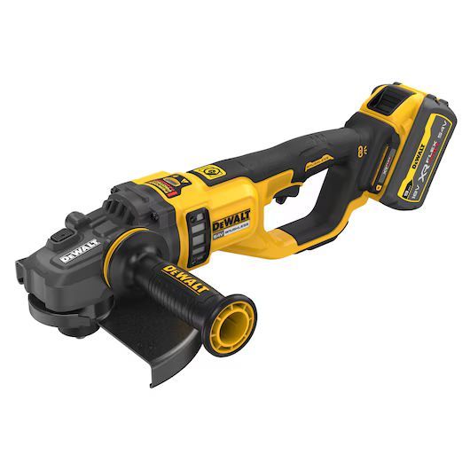 Smerigliatrice 230mm 54V XR FLEXVOLT, Motore Brushless - 2 batterie XR FLEXVOLT 9Ah