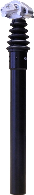 Airwings EVOLUTION SOLID Gefederte Sattelstütze mit Linear-Kugellager, 360 mm Länge