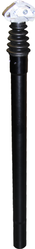 Airwings EXTENDO Gefederte Sattelstütze mit Linear-Kugellager, 550mm Länge