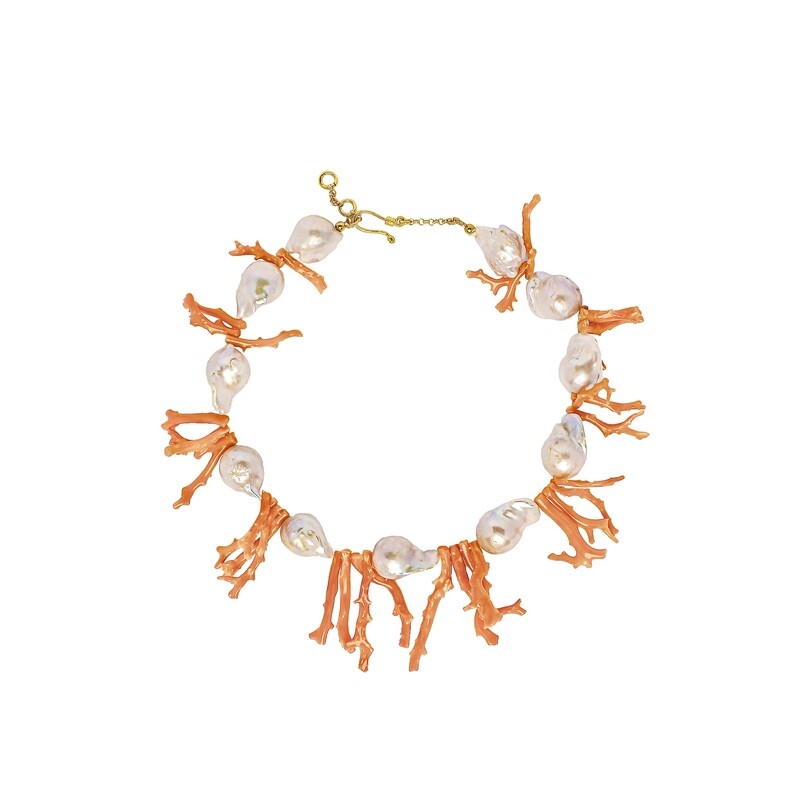 OCEANA in Pearls Baroque and Coral branches