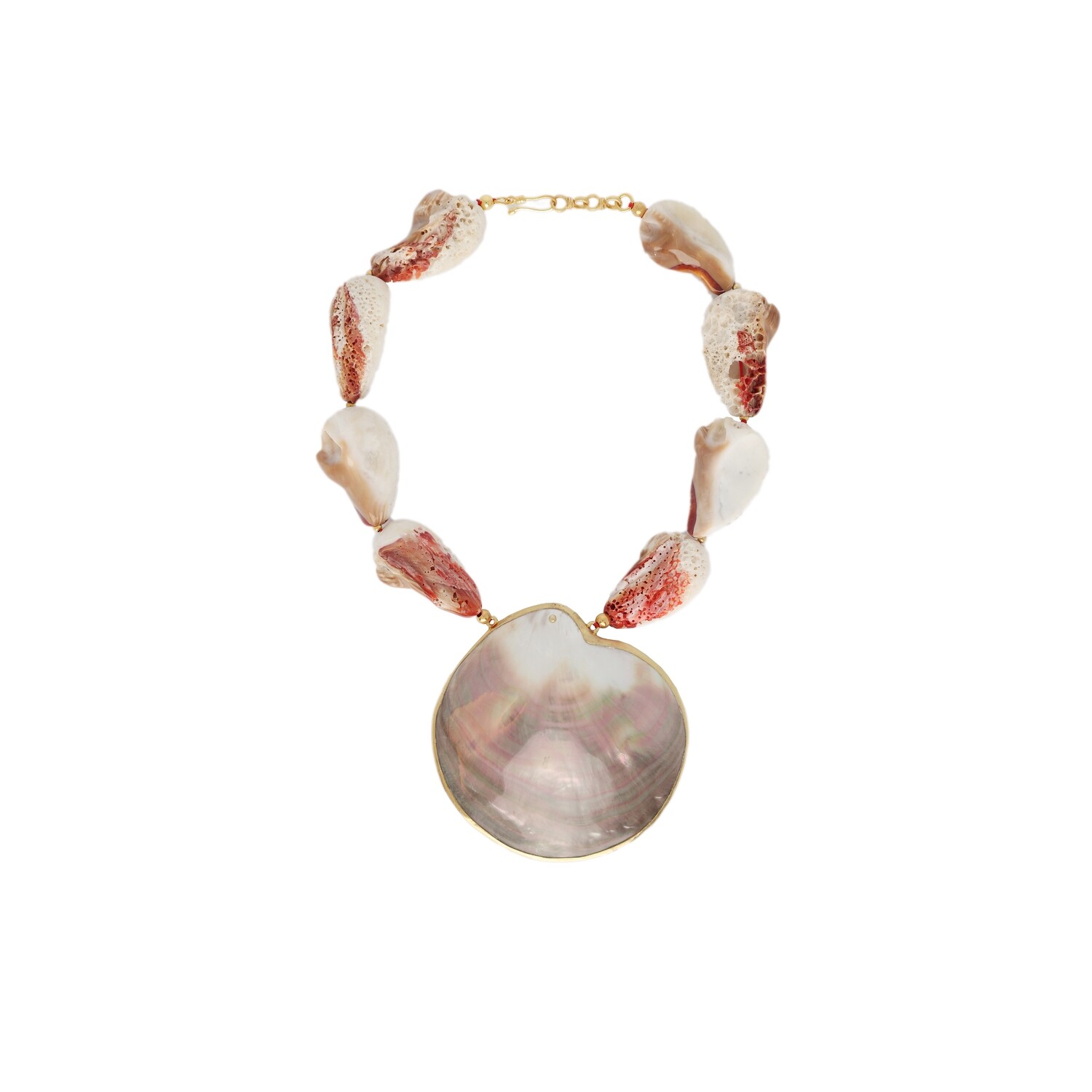 CAPRI in natural Seashell and Mother of Pearls