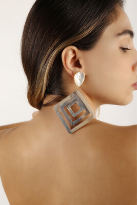 Ada In Buffalo Horn And Mother Of Pearls