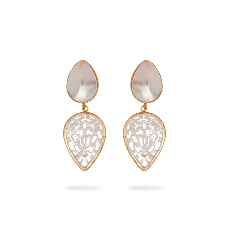Arabella In Carved Mother Of Pearls