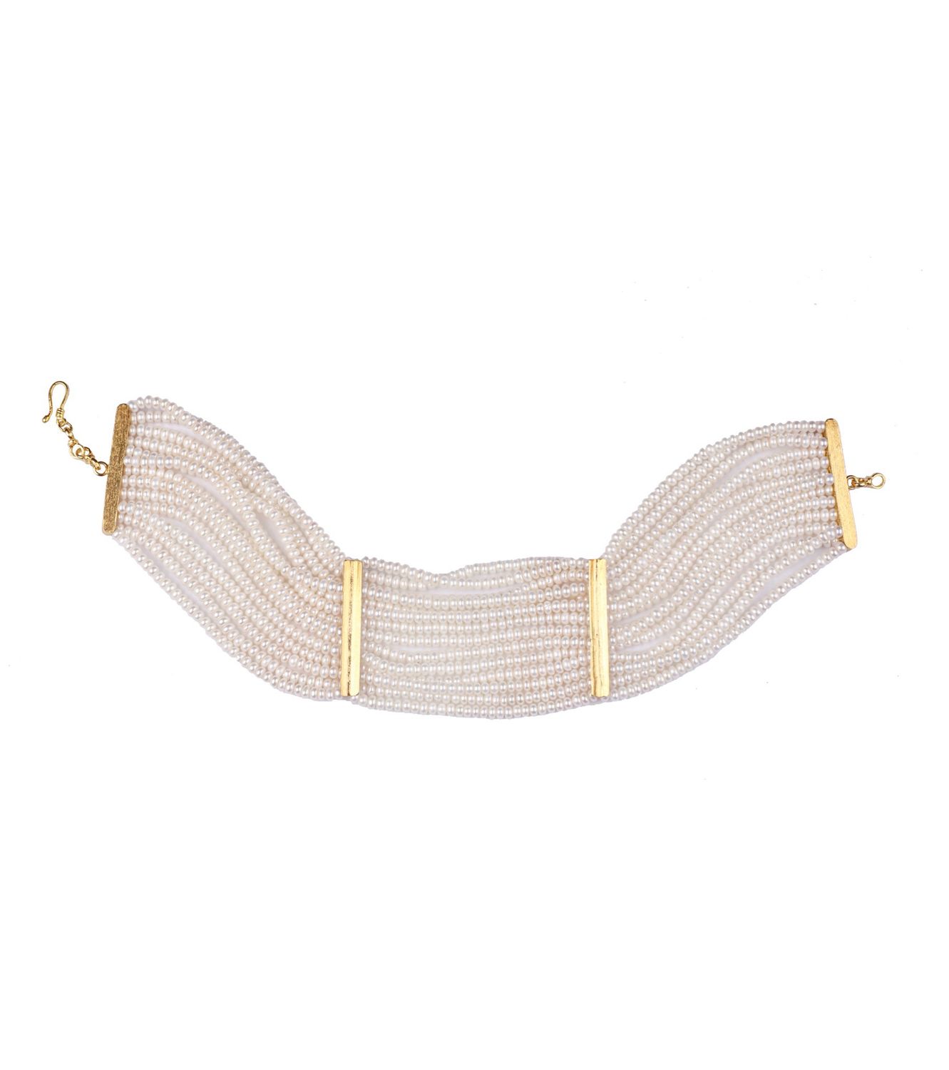 ICON Choker In Pearls