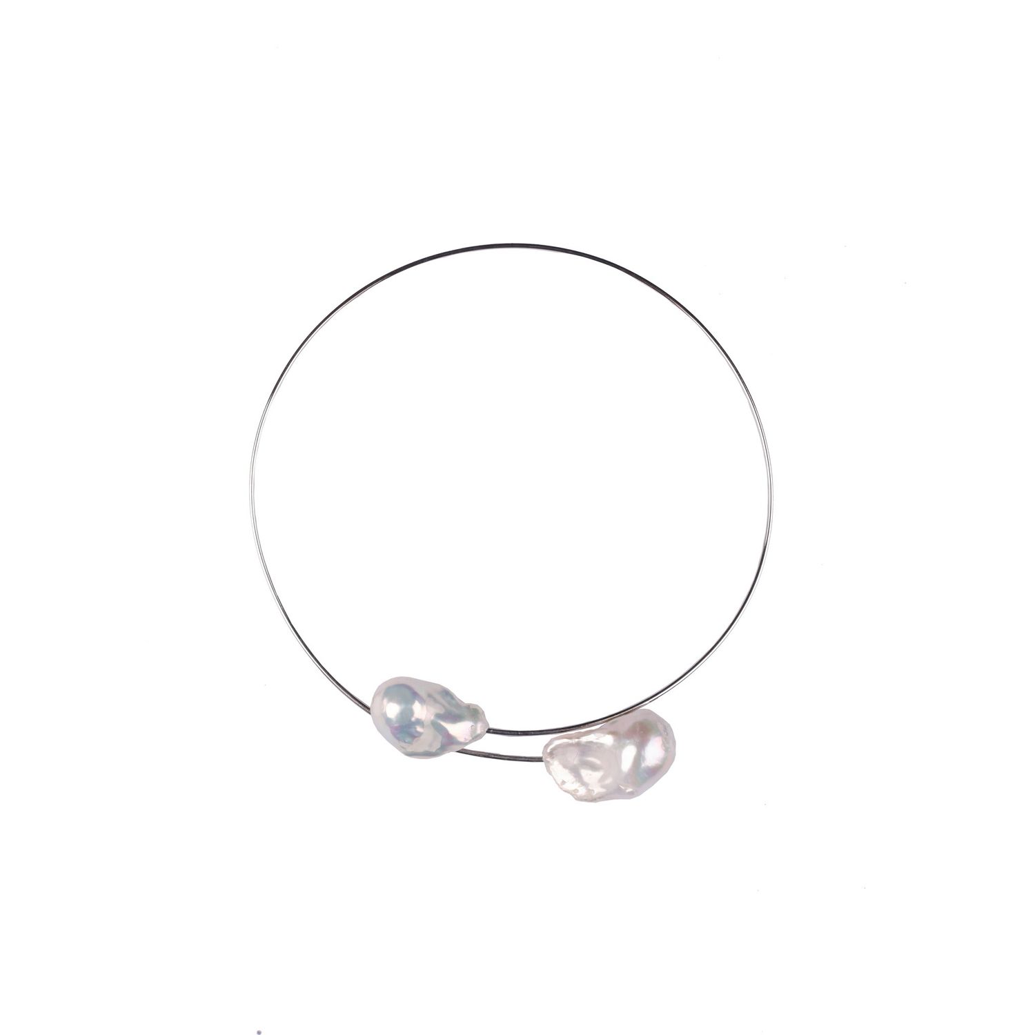 VEGA Choker In Baroque Pearls