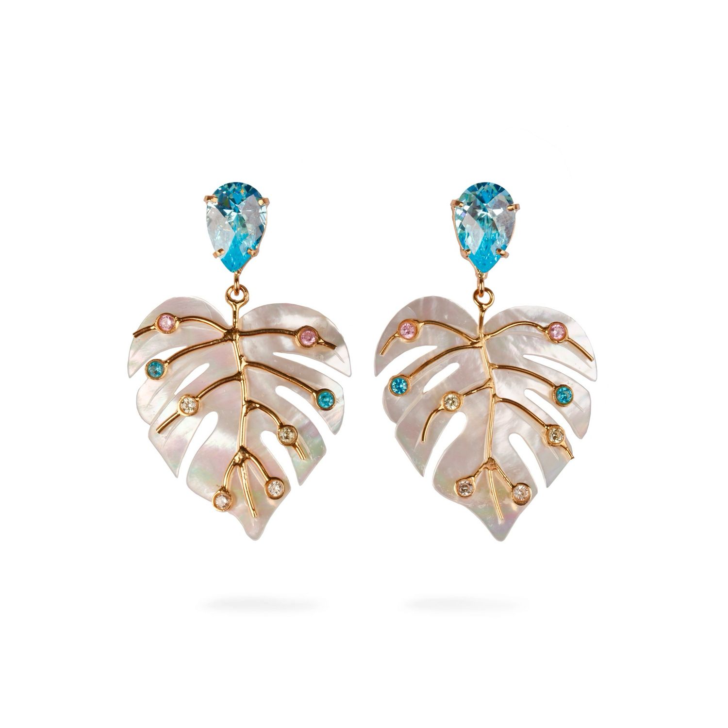 SEYCHELLES Blue In Zirconia And Mother Of Pearls