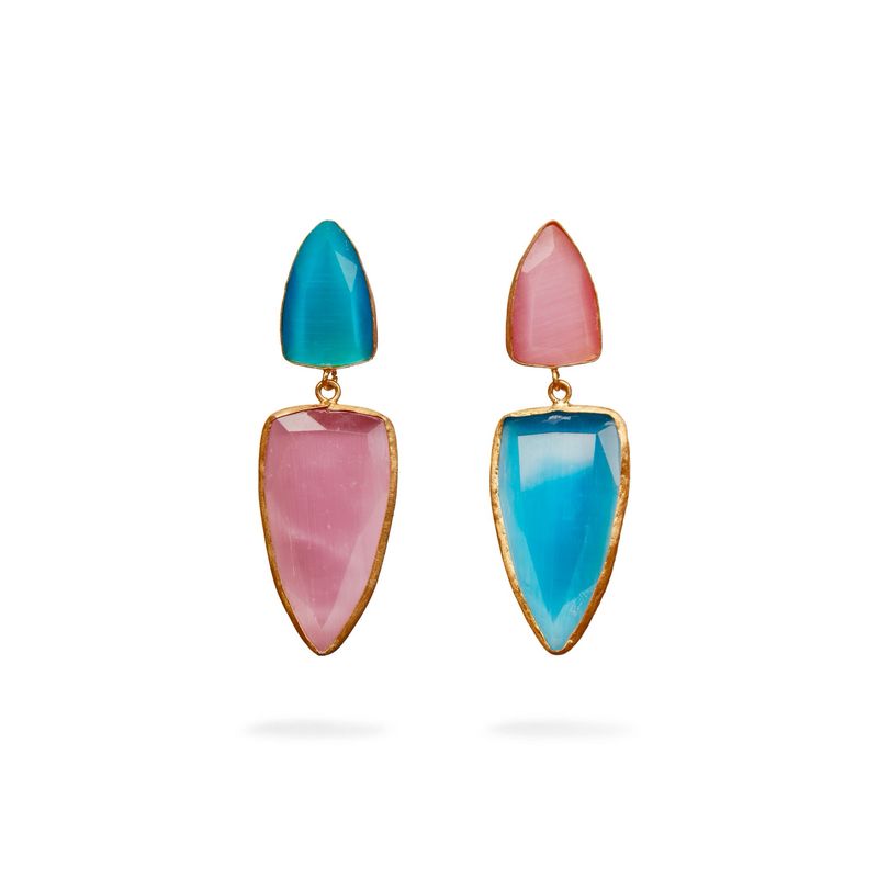 Lia In Pink And Blue