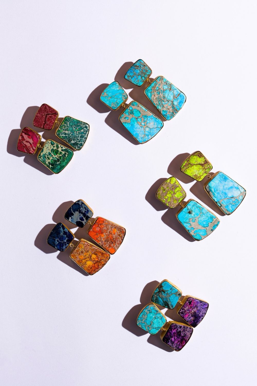 TERRA In Colored Howlite Gemstones