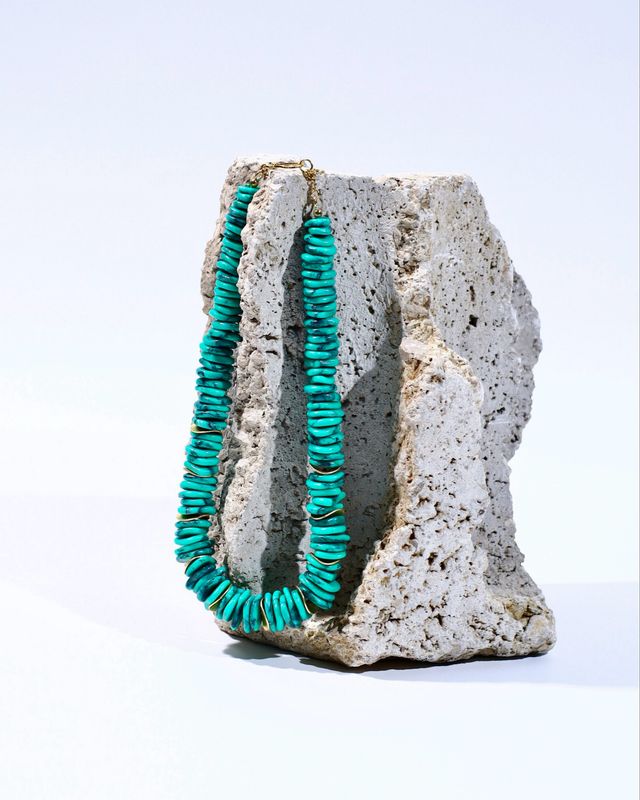 FEYRUZ In Turquoise Gemstones