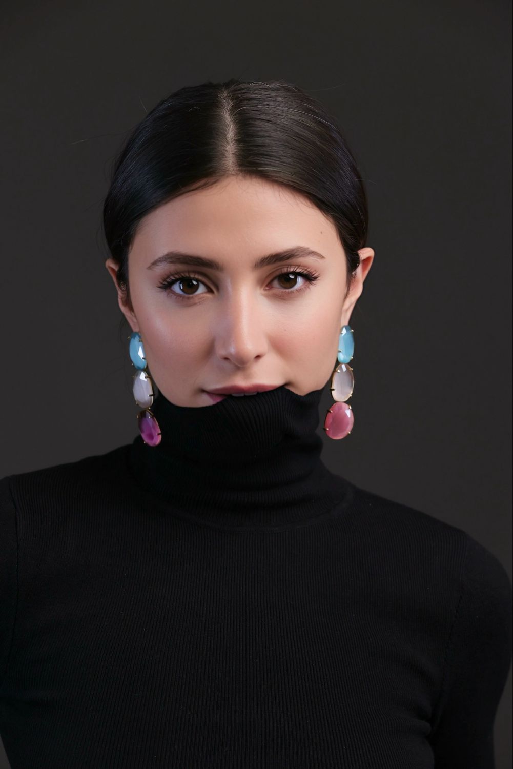 SORAYA In Colored Cats Eye Stones