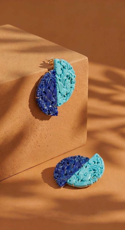 SOLEA In Turquoise And Lapis Lazuli