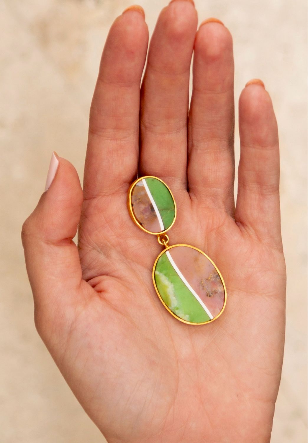 Mixed Agate Earrings