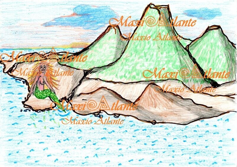 TRITANIA LA DIOSA DE LA ISLA ATLANTE