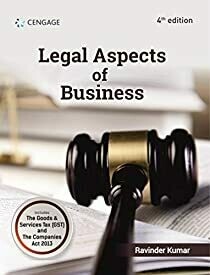 Legal Aspects of Business by Ravinder Kumar