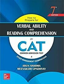 How to Prepare for Verbal Ability and Reading Comprehension for CAT (Old Edition) by Arun Sharma and Meenakshi Upadhyay
Pustakkosh.com