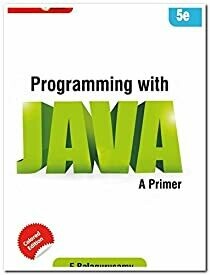 Programming with Java by E Balagruswamy