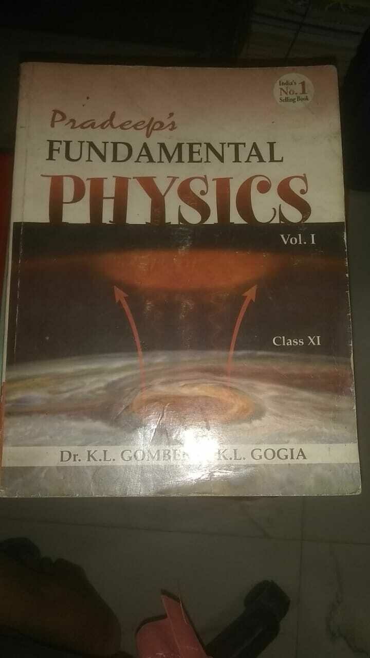 Fundamental Physics by pradeep class Xl vol 1& 2