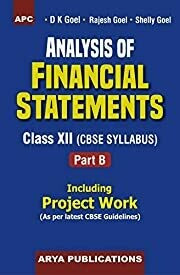 Analysis of Financial Statements Class XII, Part-B (Including Project Work)
