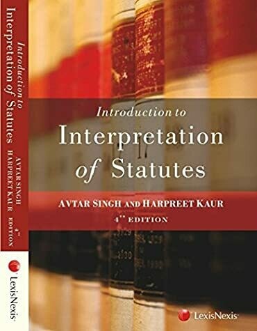 Introduction To The Interpretation Of Statutes
