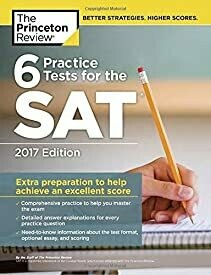 6 Practice Tests for the SAT (College Test Preparation)