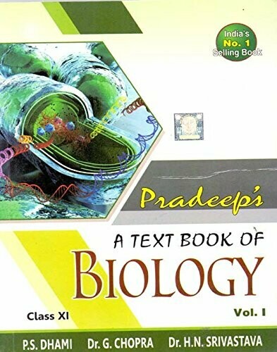 Pradeep s A text Book of Biology Class XI Set of 2 Volumes