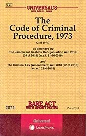 The Code of Criminal Procedure, 1973 [2021 Edn.]